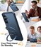 Torras Upro Ostand Matte Series (X00FX1278) Case For Samsung Galaxy S24 Plus Black