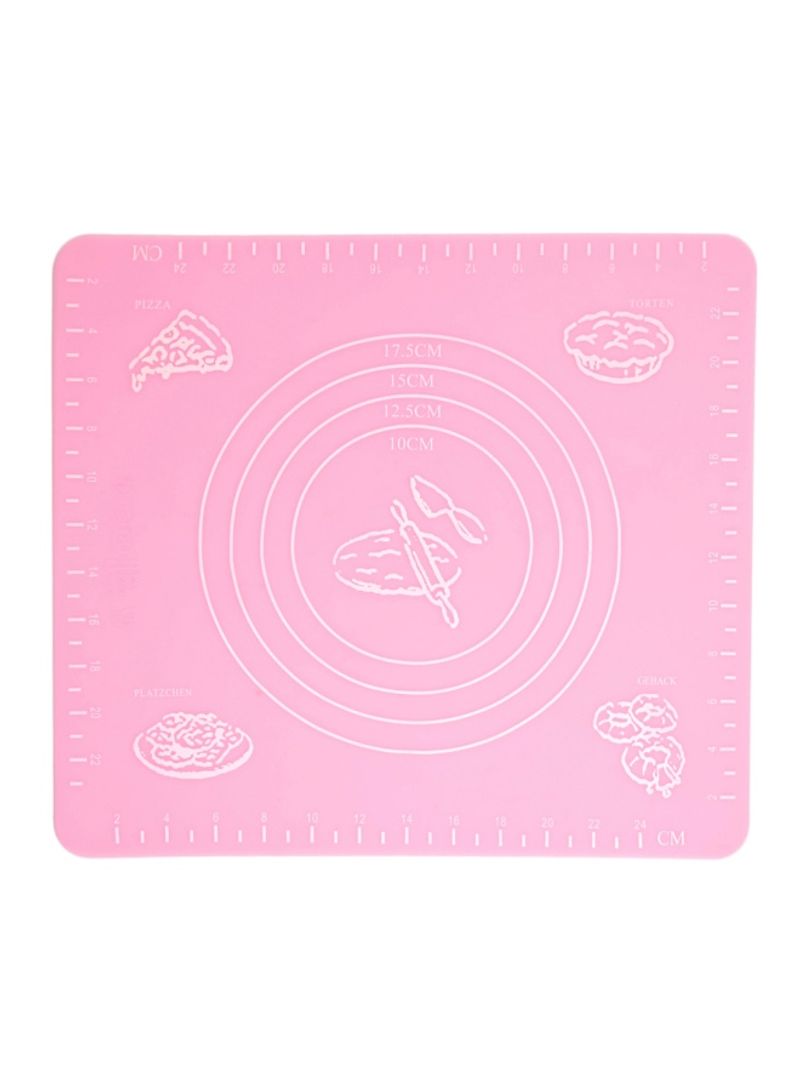 Generic Baking Mat Pink 26.6X5X0.2Centimeter