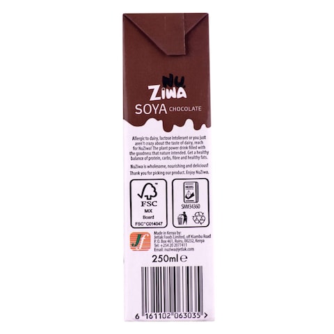 Nuziwa Soya Chocolate 250Ml
