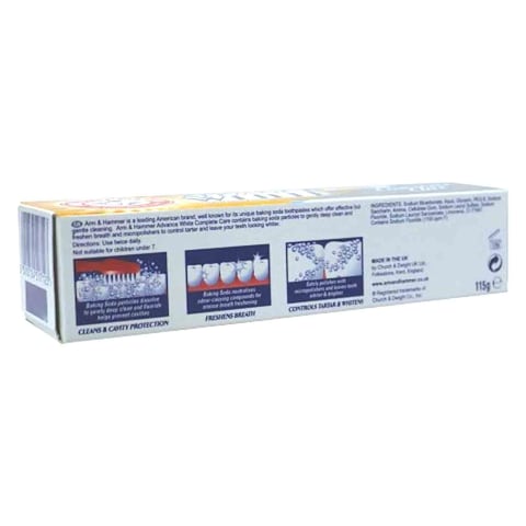 Arm And Hammer Extra White Complete Care Toothpaste 125g