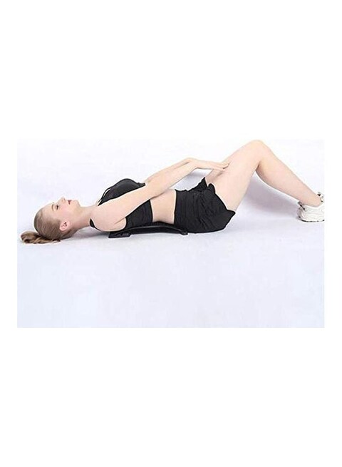 Generic Yoga Fitness Equipment Stretch Relax Mate Back Massage Tractor Stretcher Lumbar Support Spine Pain Relief Waist Support Neck Relax Spine Pain Cervical Lumbar Traction Humpback Device