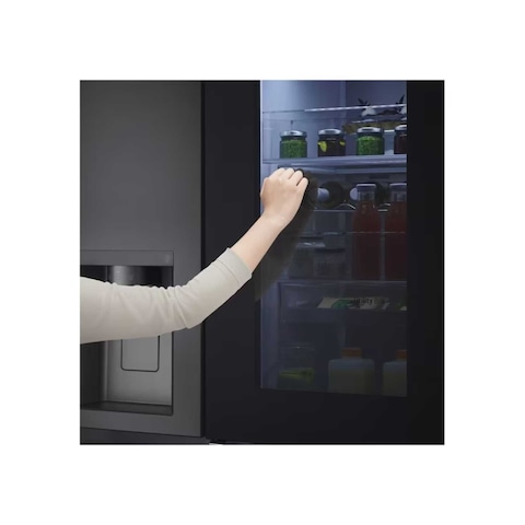 Lg Gcx257Cqes  635L  Instaview Doorindoor  Inverter Linear Compressor  Side By Side F
