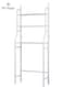 3 Layer Toilet Rack Organizer Over Commode Easy To Assemble High Capacity Bathroom Space Saving Storage Shelf