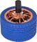 Lavish Push Down Alloy Wheels, 1 Unit Ashtray, Spinning Ashtray Round For Home, Office, Car Gift Color Blue