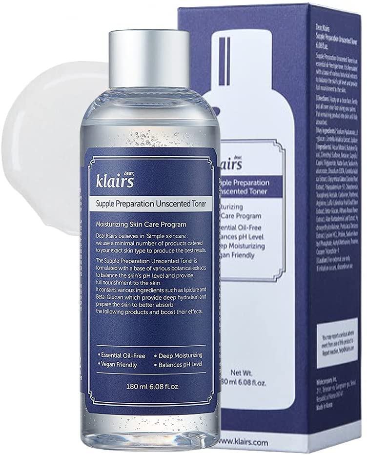 Dear Klairs Supple Preparation Unscented Toner