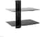 Ntech 2 Layer Shelf Audio Video Dvd Wall Stand HD TV Mount Wii Ps3 Bluray LED LCD 3D