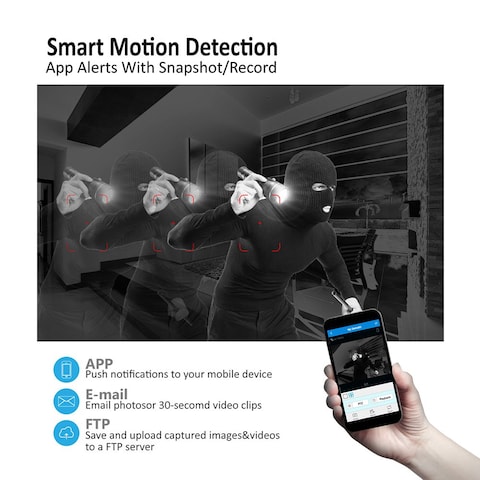 XBW - 4Channel CCTV security Kit 1080P/2.0MP 1920X1080 Camera 4CH Surveillance DVR kit with 8pcs 2.0mp 1080P Metal Outdoor Bullet Camera Alarm System&amp;P2P Home Security(Not HDD)