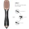 2 In 1 Professional Hair Dryer Brush Negative Ion Blow Dryer Straightening Brush Hot Air Styling Comb Electric Hair Straightener Styler
