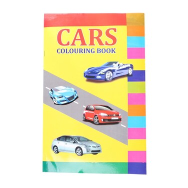 Copy Line Cars Colouring Book