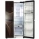 LG Fridge 700L Side by Side Inverter Linear Compressor LED Lightning black GR-M257JGQV