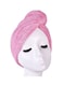 Yyxr Microfiber Hair Drying Towel Pink 65X25cm