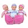 Hayati Girl Baby Amoura Lovable Triplet Battery Operated Baby Doll 14inch