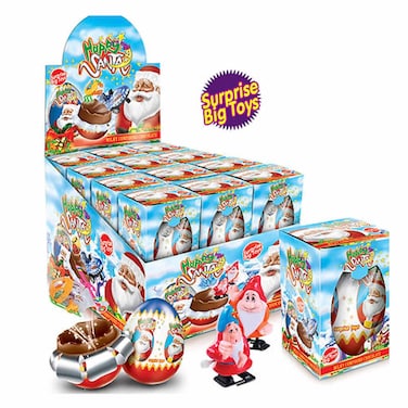 Anl Surprise Egg Santa Choc 60GR