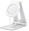 Spigen Mag Fit S designed for MagSafe Charger Pad Stand Aluminum Adjustable Phone Stand compatible with iPhone 12/12 Mini/12 Pro/12 Pro Max [Magsafe Charger NOT Included] - White