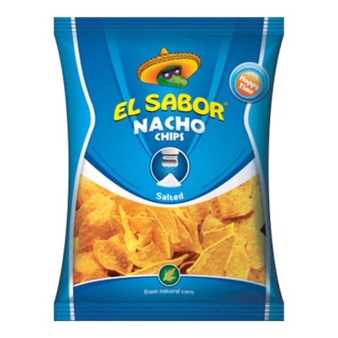 El Sabor Salted Nacho Chips 100G