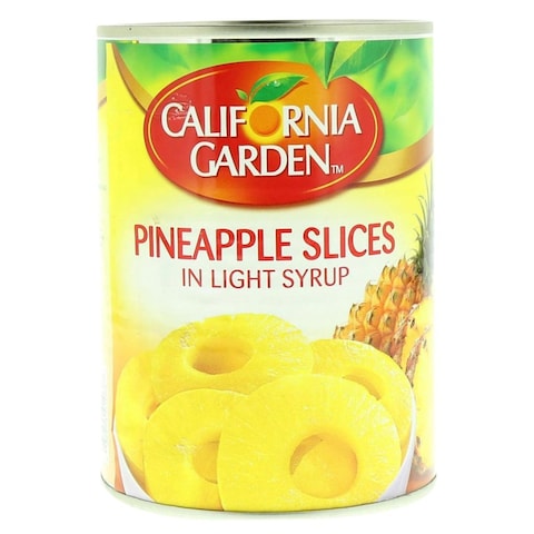 California Garden Pineapple Slices In Light Syrup 425g