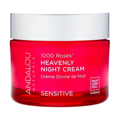 Andalou Naturals 1000 Roses Heavenly Night Cream White 50ml