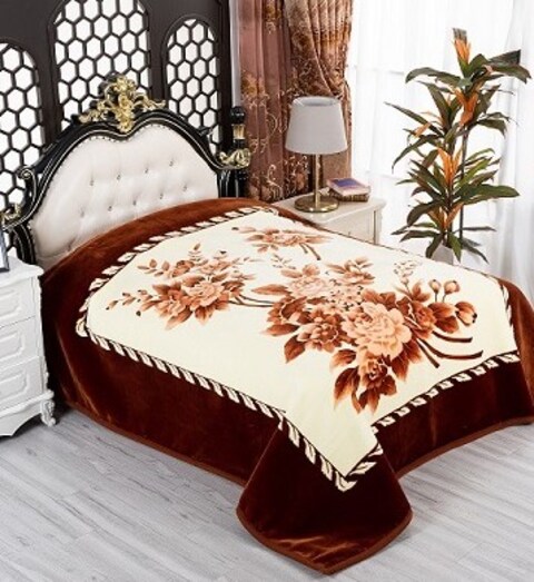 GREAT DBL BLANKET 1PLY EMB PTD DN6