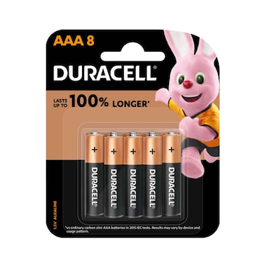 Duracell Batterry AAA  Plus Power Monet x8