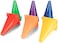 ULTIMAX Agility Marker Cone Set for Athletics and Social Distancing Traffic Cones Outdoor Sport Cones for Kids Football Soccer Training Cones 10 Pack- 18 cm Assorted Color