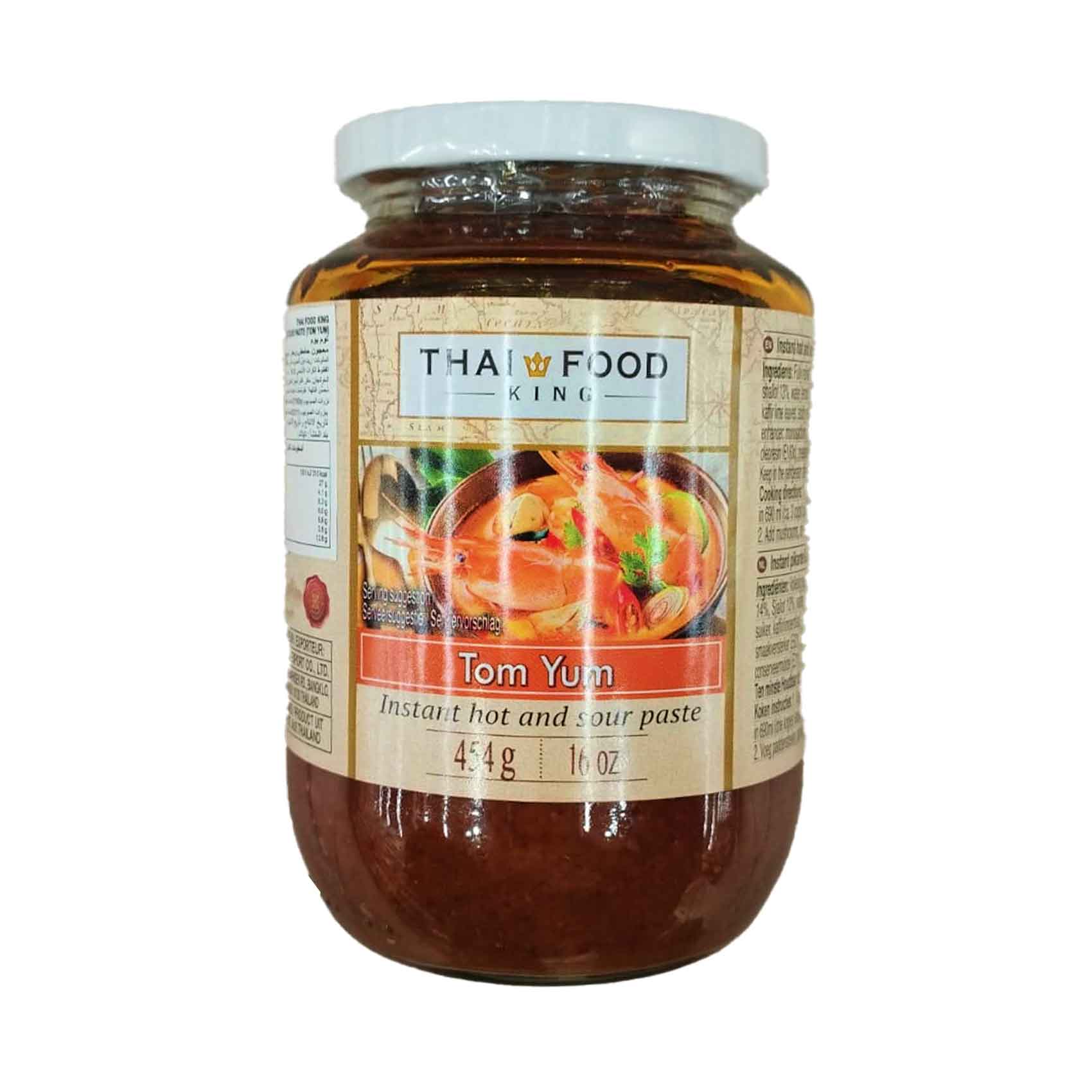 Buy Thai Food King Tom Yum Paste Instant Hot And Sour 454g Online ...
