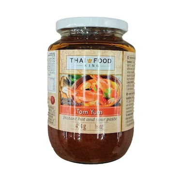 Thai Food King Tom Yum Paste Instant Hot And Sour 454g