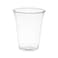Juice Cup 12 Oz Without Lid Clear Strong Disposable - Ideal for iced coffee, smoothies, Bubble Boba tea, milkshakes, frozen cocktails, water, sodas, juices, snacks, dessert and more 25 Pieces