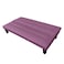 In House Asil 2 In 1 Sofabed Velvet Upholstered - Light Purple