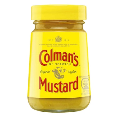 كولمانز معجون الخردل الإنجليزي 170 غرام