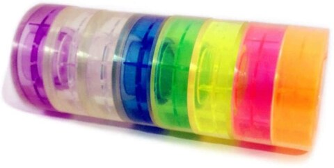 Generic Taiwan On Colored Core Economy Crystal Clear Tape, 3/4&quot;&quot; (Inch)