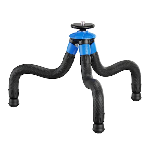 حامل ثلاثي مرن قابل للفصل من APEXEL-APL-JJ07 مع مشبك قابل للطي للهاتف المحمول متوافق مع كاميرا جو برو دي اس ال ار 3 كجم