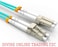 Fiber Patch Cable with LC to LC Multimode OM3 Duplex 50/125 (3M)