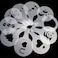 Generic 16Pcs/Set Fancy Coffee Printing Model Cake Coffee Foam Injection Templates