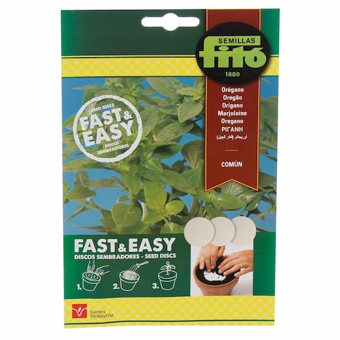 Semillas Fito Fast &amp; Easy Comun Oregano Seed Tape Pack