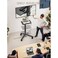 Mobile TV Cart, Rollable TV Stand For 32-70" LCD LED OLED Flat Screen TV With Curved Screens up to 40kg, Height Adjustable, Portable TV Stand with Wheels