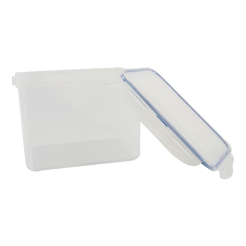 Lock &amp; LockClassic Rectangular Food Container HPL829 Clear/Blue 3.9L