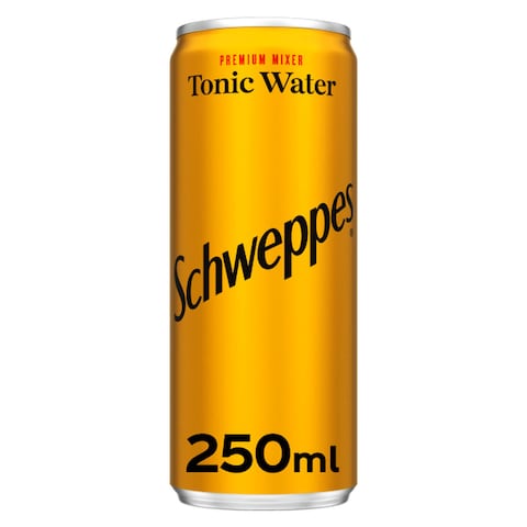 Schweppes Tonic Water Carbonated Drink Can 250ml