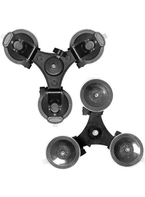 Sunshine - Suction Cup Car Holder Mount Black