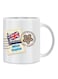 Giftex London Post Mark Design With Stamp Theme Mug White/Blue/Red 11Ounce