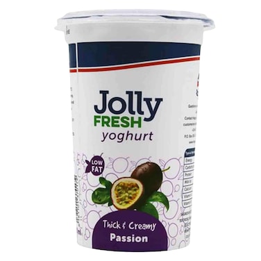 Jolly Fresh Thick And Creamy Passion Cup Yoghurt 500ml