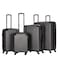 STARGOLD 4 Pack Of Hardside Spinner Number Locked Luggage Trolley