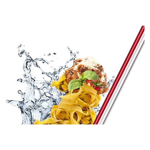 Tefal Master Seal Micro Rectangle Food Storage Red Clear 0.8L