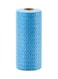 Marrkhor Non-Woven Disposable Wiping Cleaning Cloth Roll, Blue