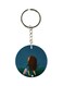 Cartoon Printed Double Sided Keychain