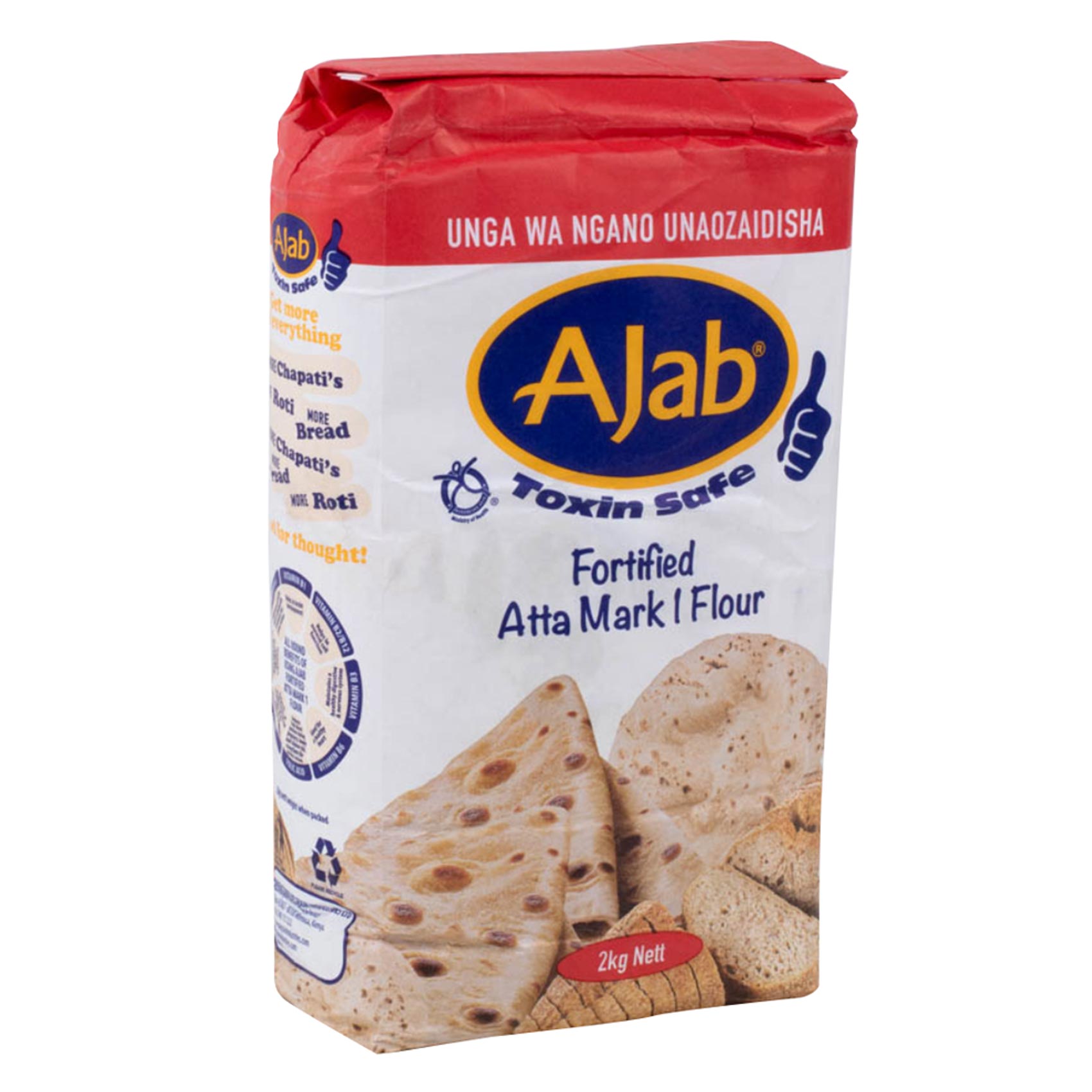 Ajab Fortified Atta Mark 1 Flour 2Kg