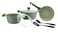 Prestige Essentials 7 pc set Green Granite Non-Stick Aluminium