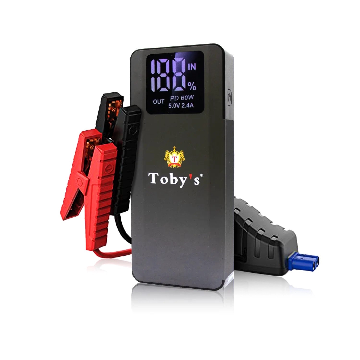 Buy Toby's T66 Pro Jump Starter For Cars 16000mAh And 59.2WH Power Bank ...