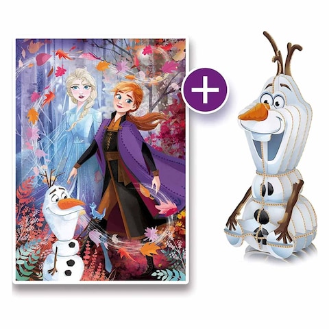 CLEMENTONI 104 3D FROZEN2 20170