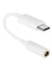 Generic USB Type C Headphone Jack Adapter For Htc/Moto White/Silver