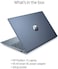 HP 2021 Pavilion Laptop, 15-inch Laptop, AMD Ryzen 7 5700U (>i7-10710U), 32GB RAM, 1TB SSD, AMD Radeon Graphics, 15.6" Full HD, B &amp; O Audio, WiFi 6, Bluetooth, Webcam, Horizon Blue + HDMI Cable